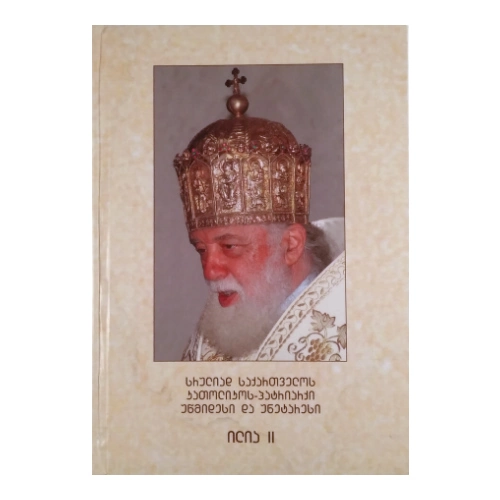 ილია ll, წიგნი