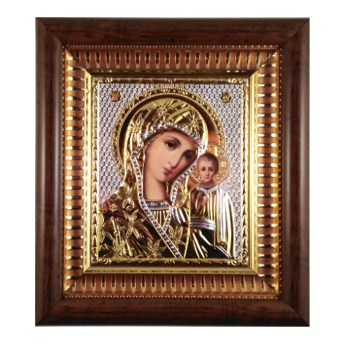 ღვთისმშობელი ყაზანის მოოქროვილი ხატი