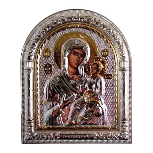 ღვთისმშობელი მკურნალი მოოქროვილი ხატი