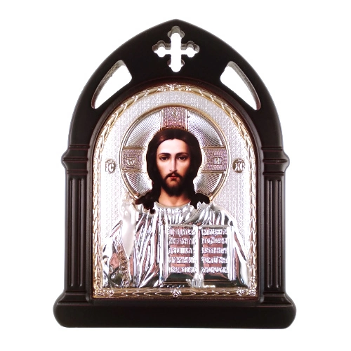 უფალი იესო ქრისტე მოოქროვილი ხატი