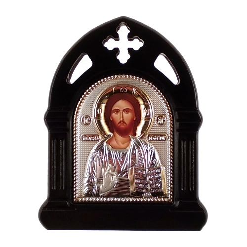 უფალი იესო ქრისტე მოოქროვილი ხატი