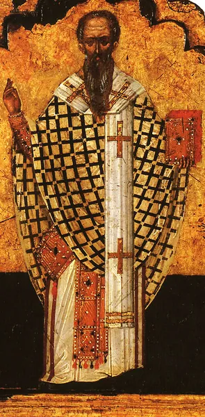 St Dionysius the Areopagite and Simeon Niger (I)
