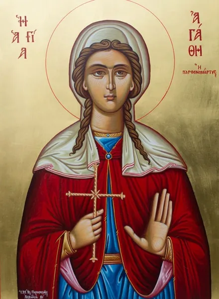 Holy Martyr Agatha (+251)