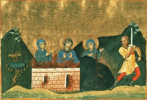 Virgin Martyrs Agape, Irene and Chionia (+304)