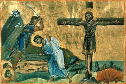 Martyrs Theodore and His Mother Philippia, Dioscorus, Socrates and Dionysius (II)