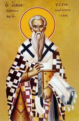 Holy Apostle Titus of the Seventy, Bishop of Crete (I)