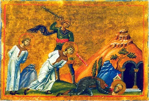 წმიდა მოწამენი: პროვოსი, ტარახოსი და ანდრონიკე (+304)