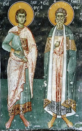 Holy Martyrs Onesiphorus and Porphyrius (+284–305)