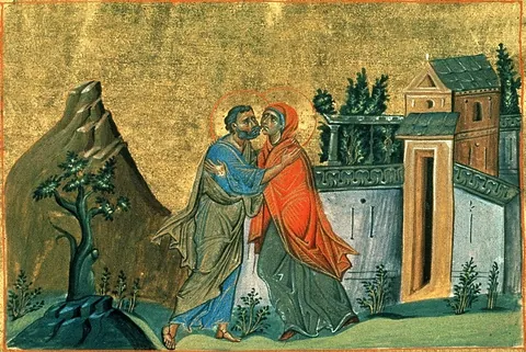 The Conception of the Most Holy Theotokos by Righteous Anna