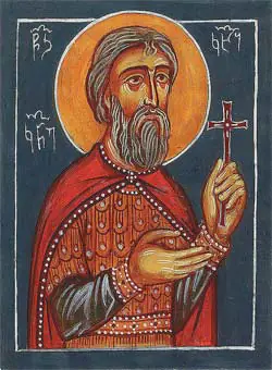 Icon: Great Martyr Constantine-Kakhi, Prince of the Georgians (+852)