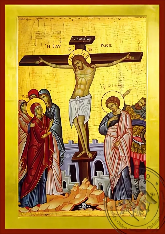 The Crucifixion - Byzantine Icon
