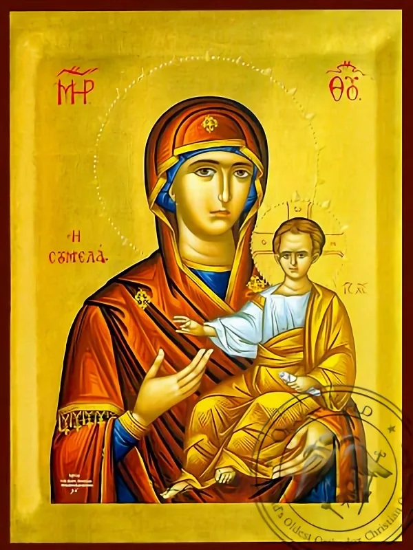 ღვთისმშობელი ყრმით, ოდიგიტრია, სუმელა, ბიზანტიური ხატი