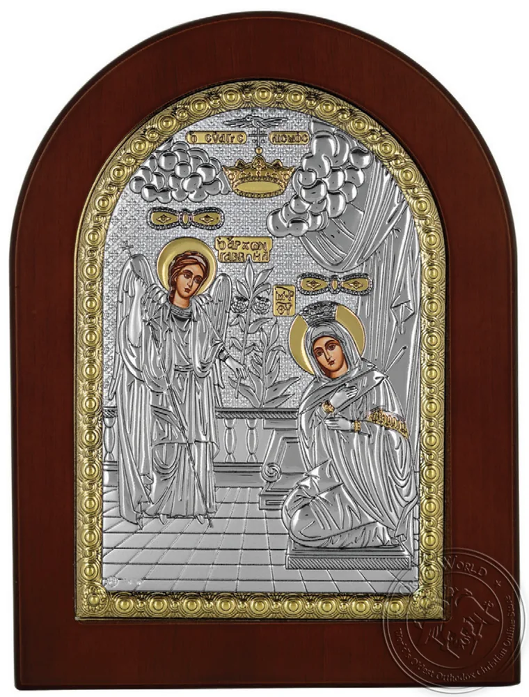 ხარება, ვერცხლის ხატი