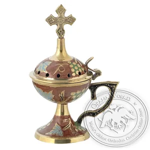 ბიზანტიური სპილენძის სახლის საცეცხლური მინანქრის დაფარვით, H 67
