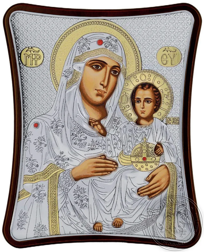 იერუსალიმის ღვთისმშობელი, ვერცხლის ხატი