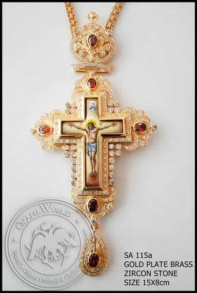 Серебряный нательный крест, 115