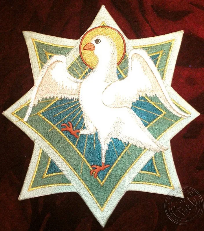 The Holy Spirit in Glory - Hieratical Pole