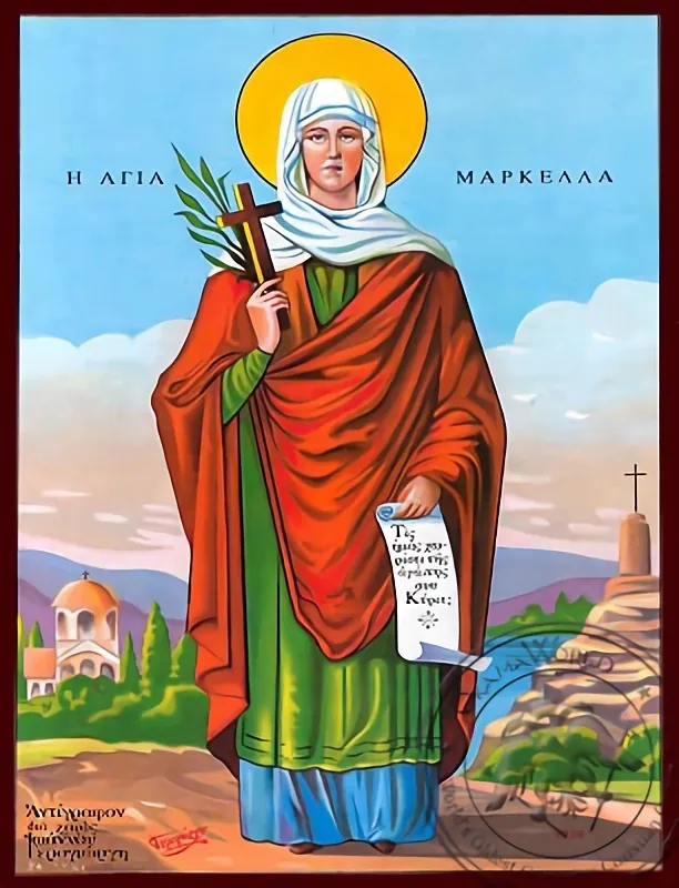 Saint Markella - Nazarene Art Icon