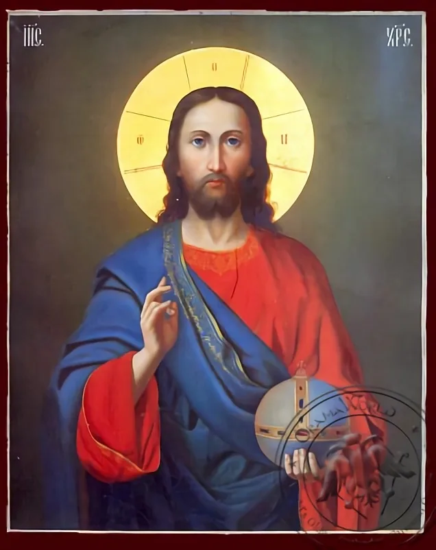 Christ Blessing - Nazarene Art Icon