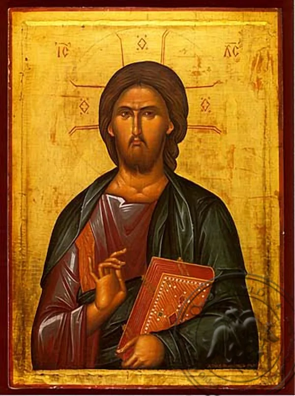 Christ Blessing - Hand Painted Icon