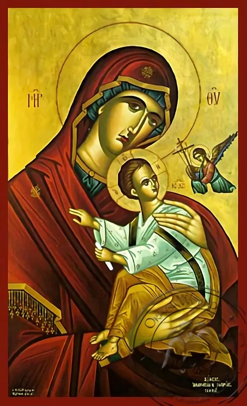Panagia of Passion - Hand-Painted Icon
