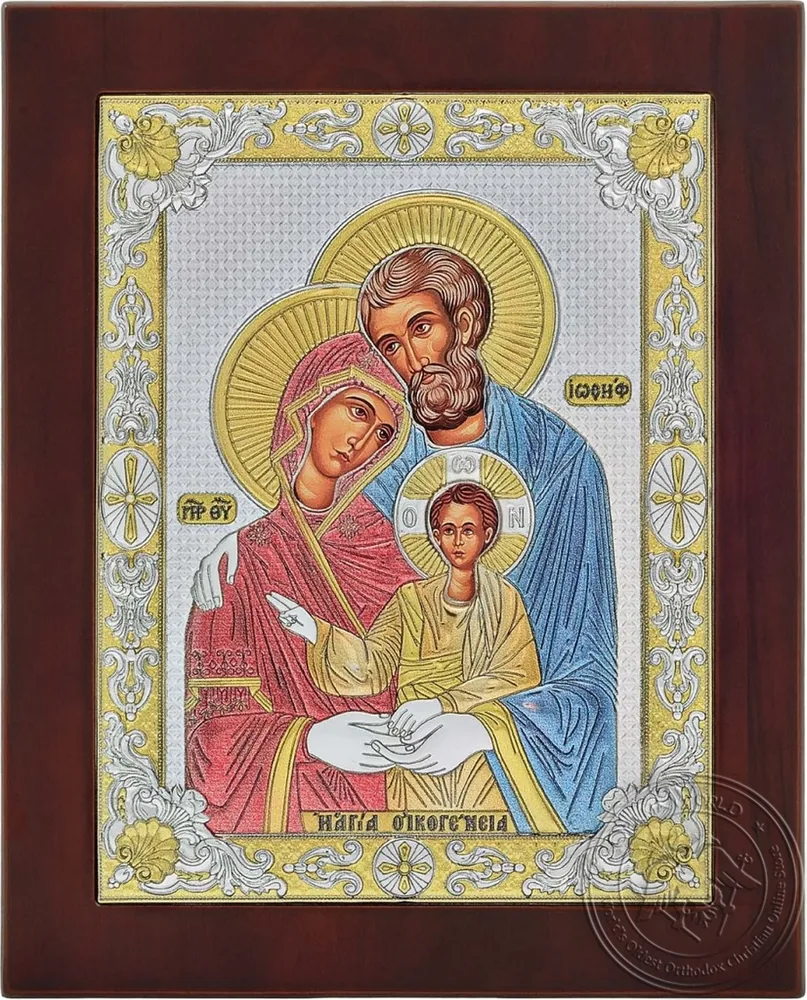 წმინდა ოჯახი, ვერცხლისფერი ხატი