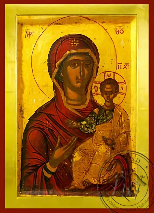 ღვთისმშობელი ყრმით, ოდიგიტრია, ბიზანტიური ხატი