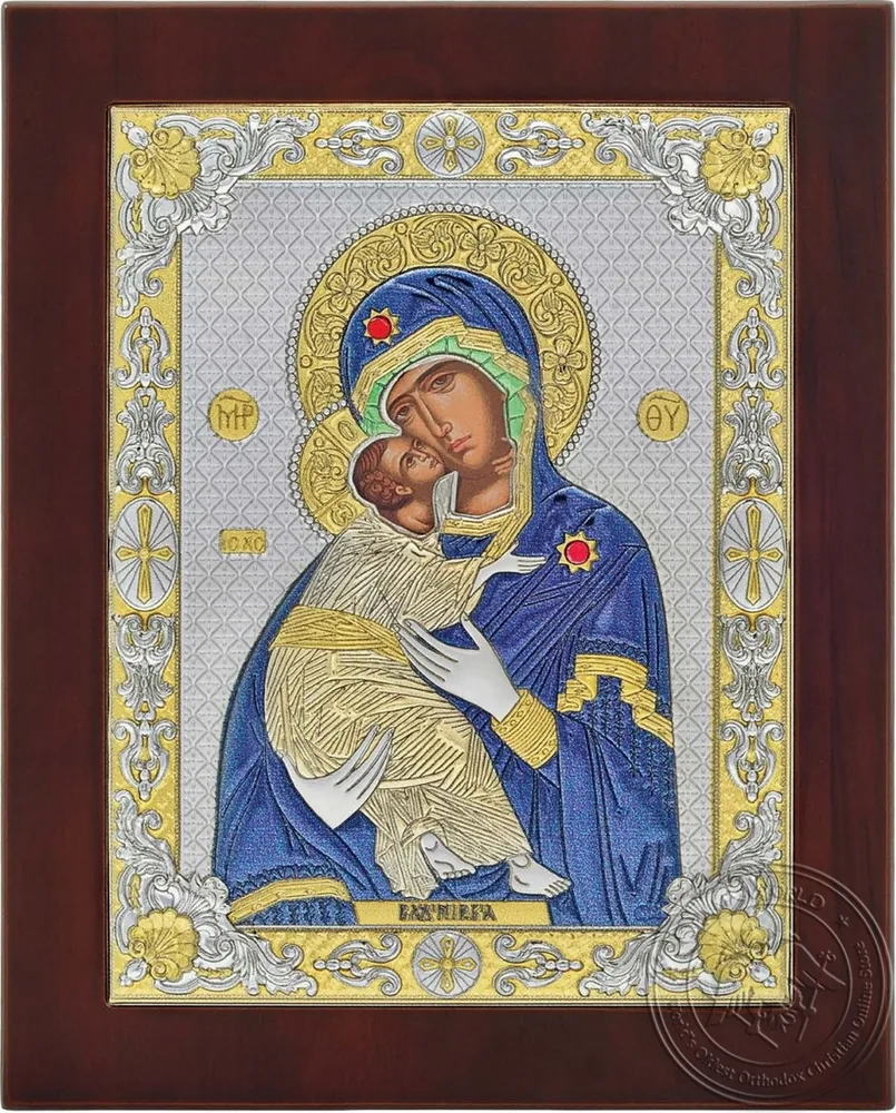 ვლადიმირის ღვთისმშობელი, ვერცხლისფერი ხატი