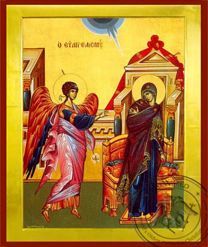 Annunciation - Byzantine Icon