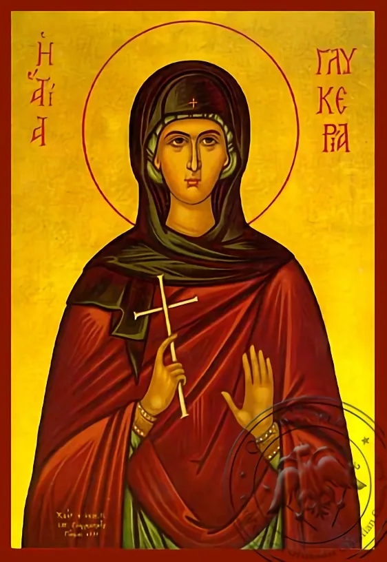 Saint Glykeria - Hand-Painted Icon
