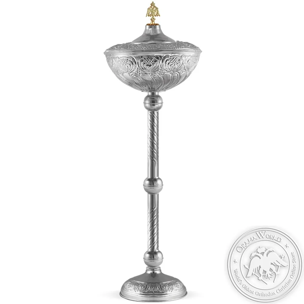 Basin for Holy Bread Silver Plated