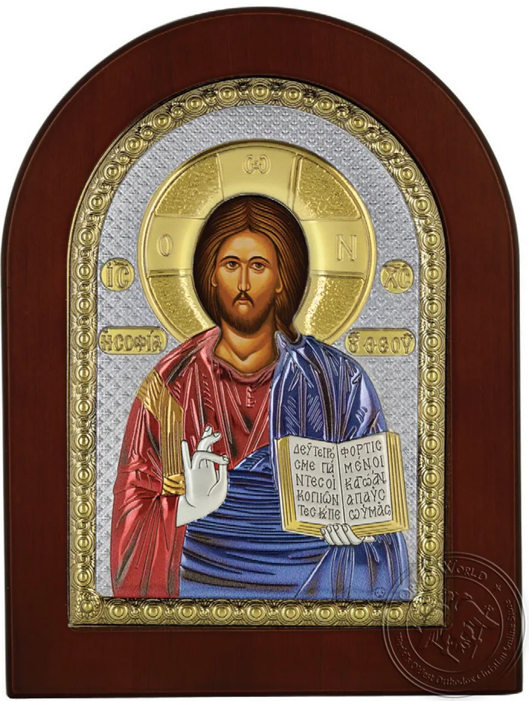 ქრისტე, ვერცხლისფერი ხატი