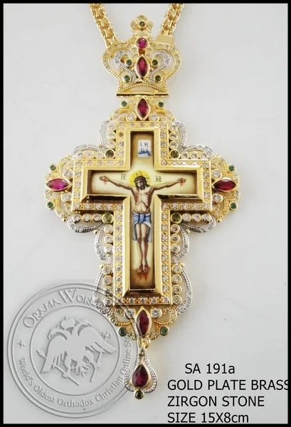 Серебряный нательный крест, 191