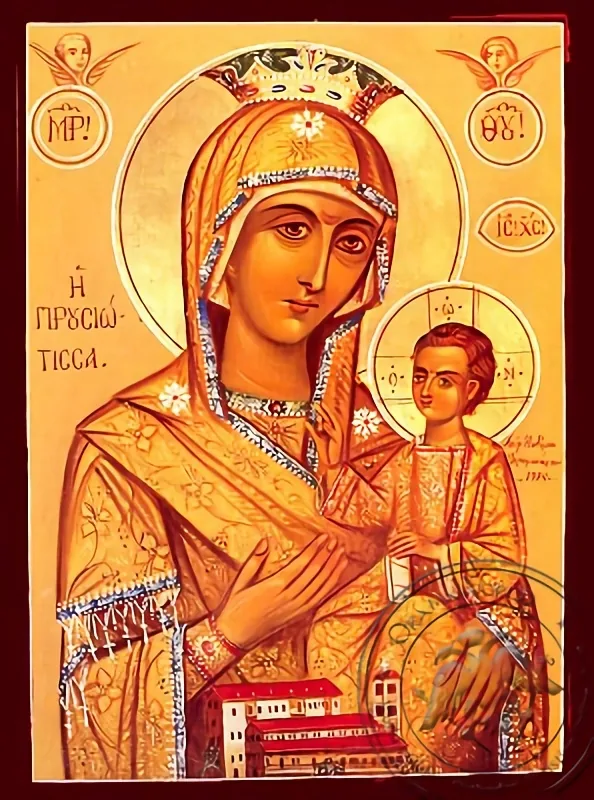 Богородица с Младенцем, Одигитрия, Прусский, назаретская икона