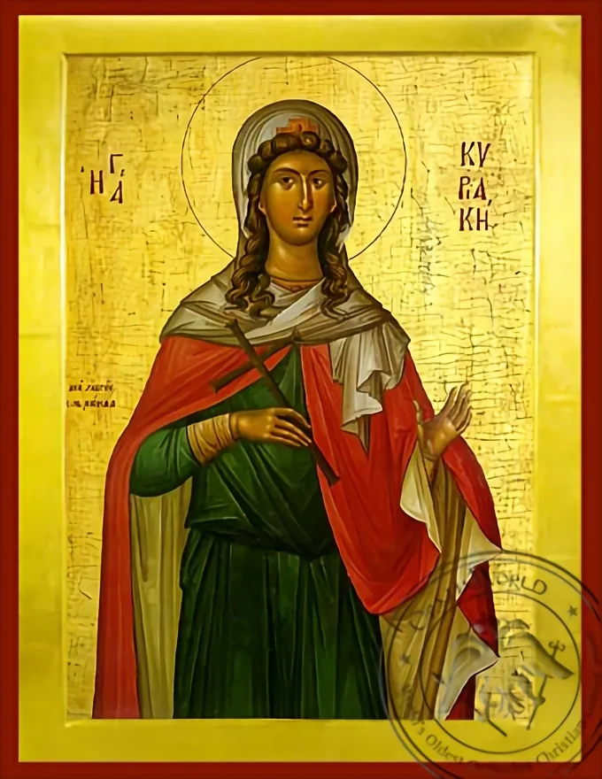 Saint Kyriake - Byzantine Icon