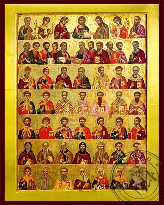 Великий Деисус, византийская икона