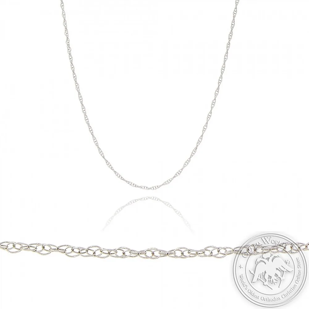 Chain made of 14K White Gold