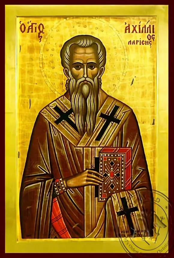 წმინდა აქილე, ბიზანტიური ხატი