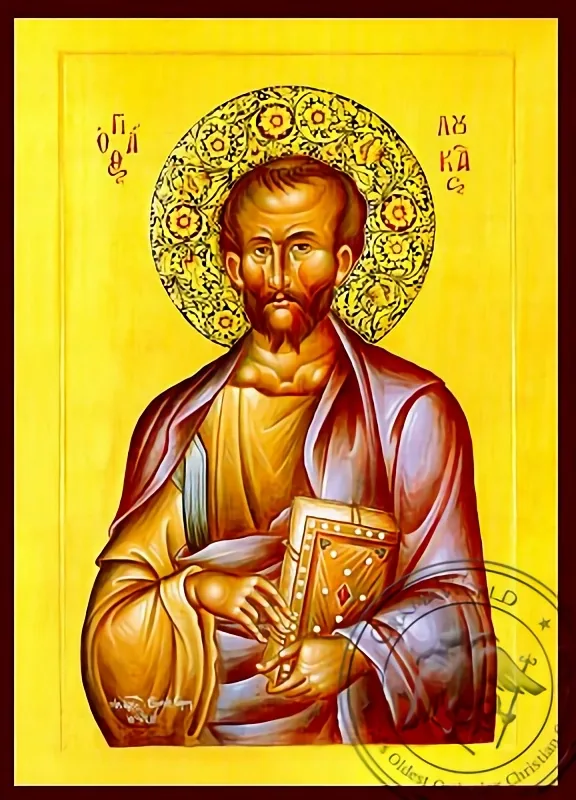 Apostle and Evangelist Saint Luke - Byzantine Icon