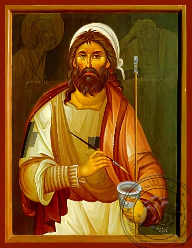 Emmanuel Panselenos, the Hagiographer - Hand-Painted Icon