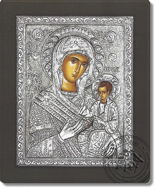 ღვთისმშობელი პრუსიოტისა, ვერცხლის ხატი