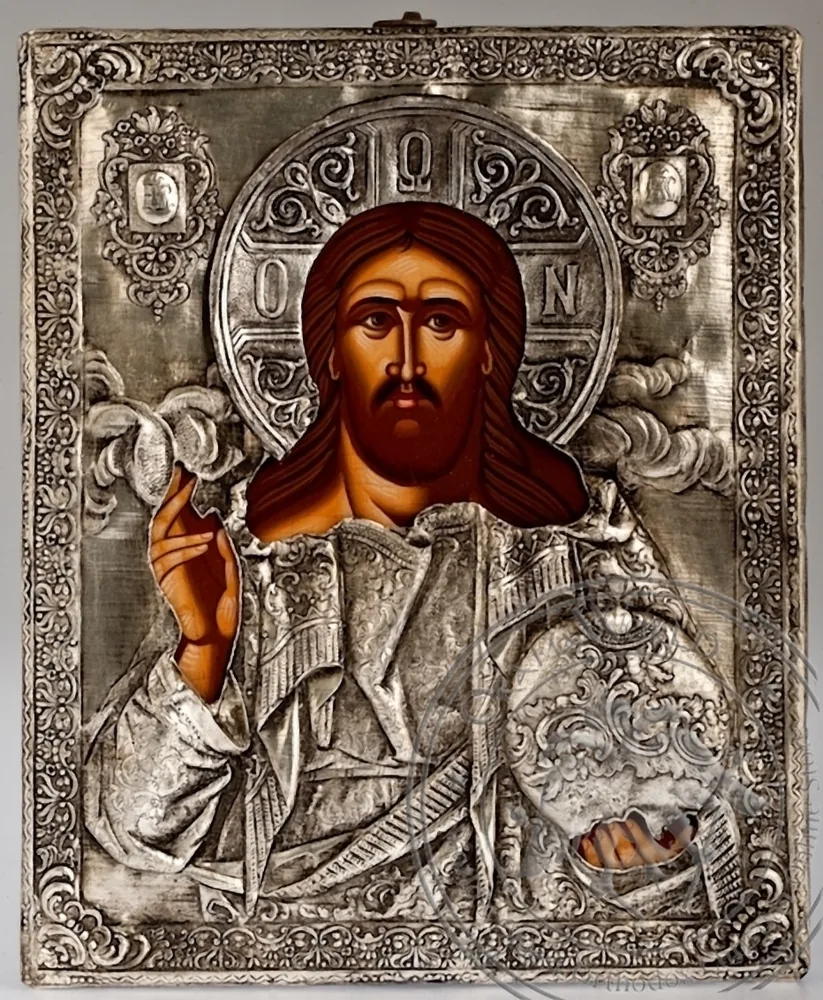 Deisis - Handmade Silver Icon