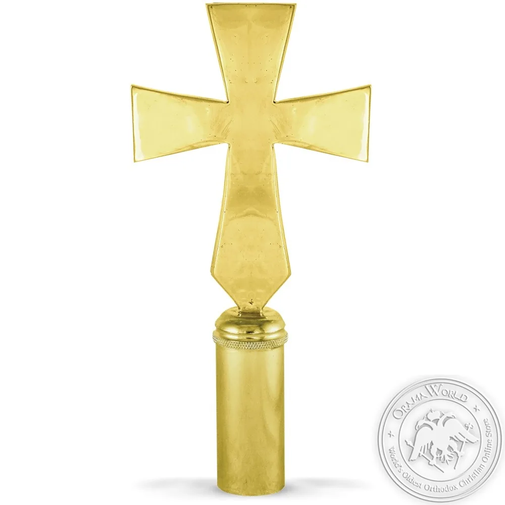 Banner Cross Gold Plated