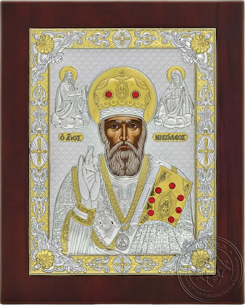 წმინდა ნიკოლოზი, ვერცხლის ხატი