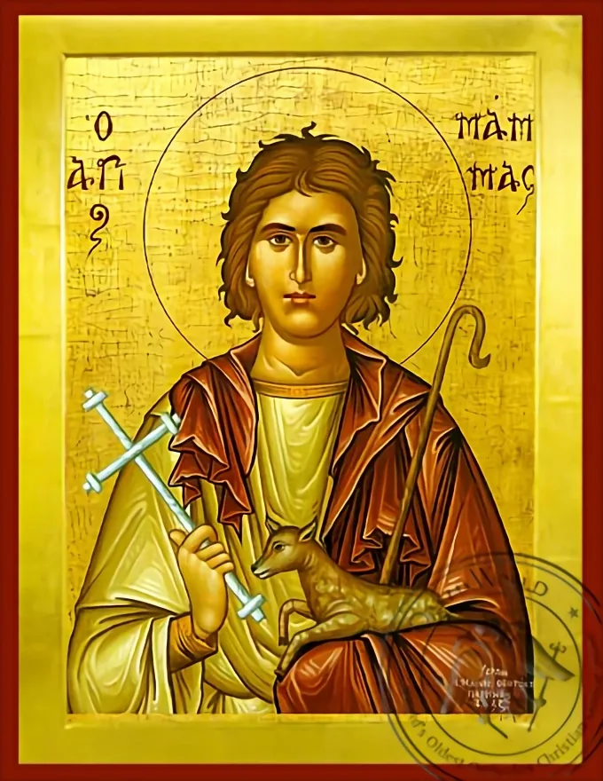Saint Mamas - Byzantine Icon