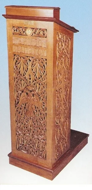 Lectern Woodcarved for Reading