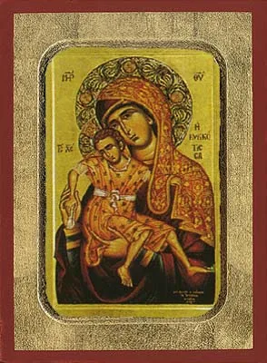 ღვთისმშობელი კიკოსის, ხელნაწერი ხატი