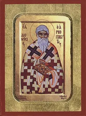 Saint Dionysius the Areopagite - Hand-Painted Icon