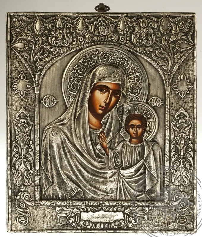 Our Lady of Kazan - Handmade Metal Icon