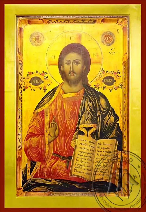 Christ Blessing, Pantocrator - Byzantine Icon